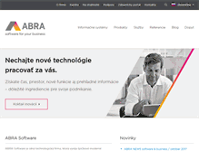 Tablet Screenshot of abra.sk