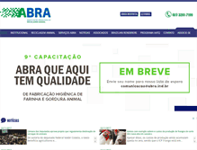 Tablet Screenshot of abra.ind.br