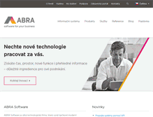 Tablet Screenshot of abra.eu